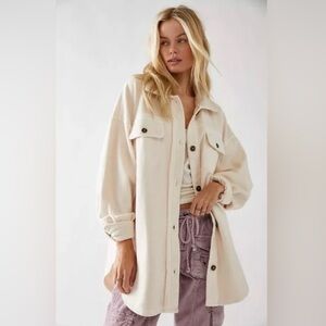 Free People Ruby Jacket - Champaign dreams NWOT